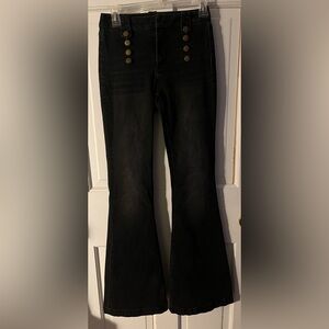 DRIFTWOOD Black Tess Flare Jeans Women’s Size W25 x L34